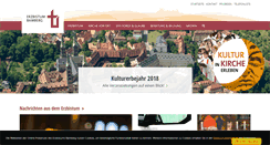 Desktop Screenshot of erzbistum-bamberg.de